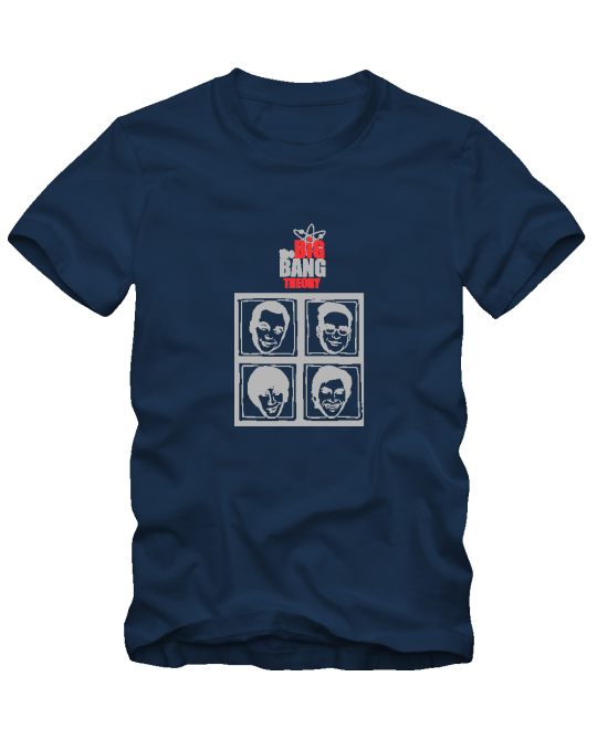  Marškinėliai The Big Bang Theory